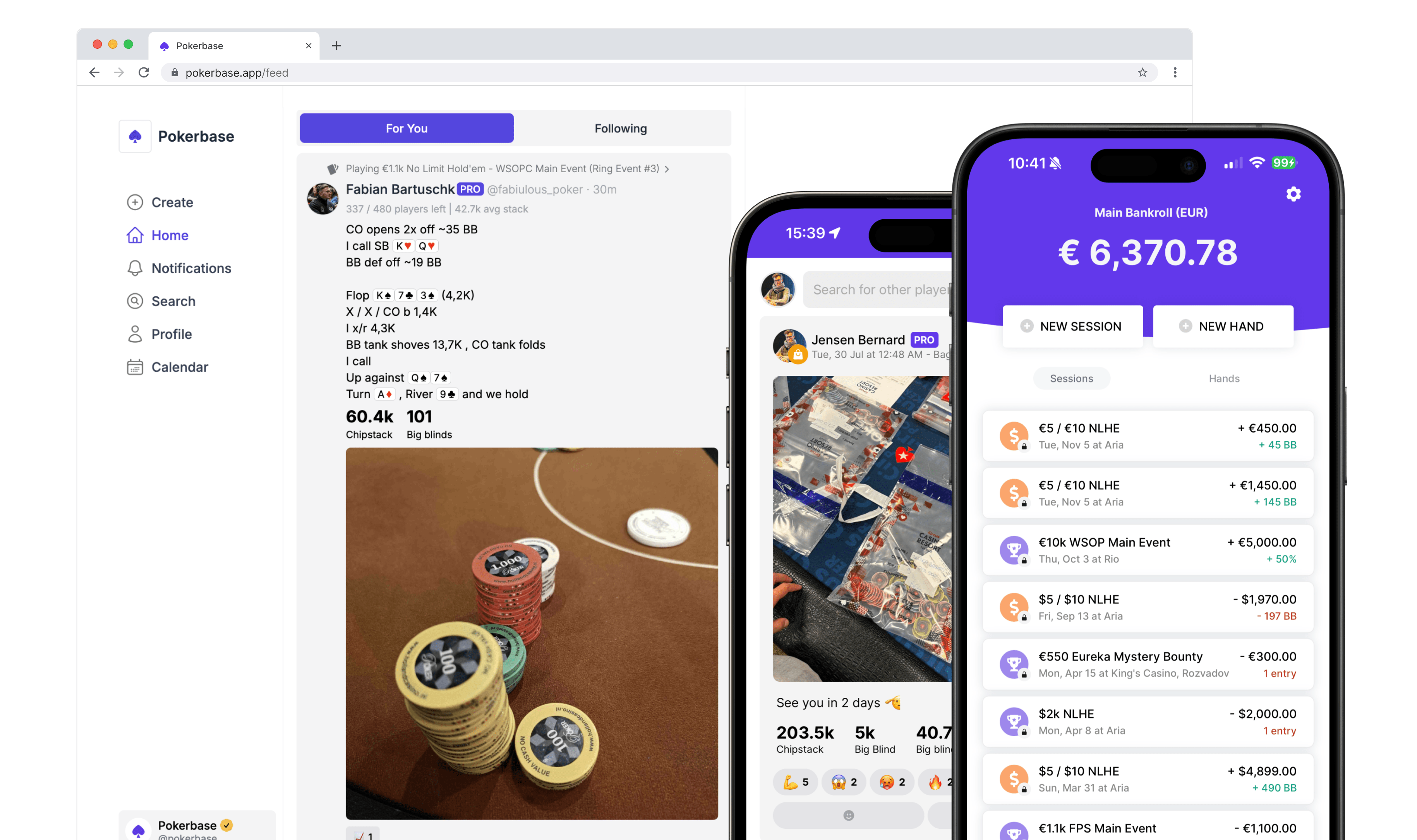 Pokerbase Screenshot